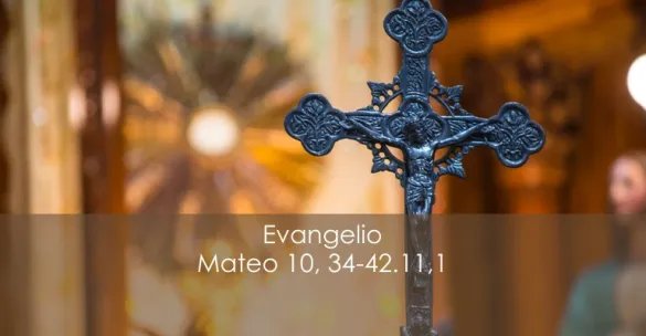 PASATIEMPOS RELIGIOSOS - PALABRAS CRUZADAS de Mateo 10 37-39