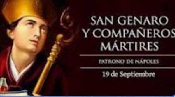 SAN GENARO -  Rompecabezas del 19 de septiembre