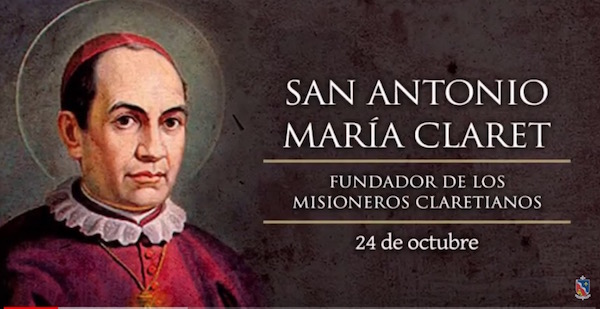 SAN JOSÉ MARÍA CLARET- Sopa de letras del 24 de octubre