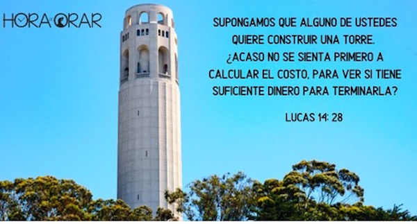 PASATIEMPOS RELIGIOSOS - CLAVE CIFRADA  Lucas 14 28-30