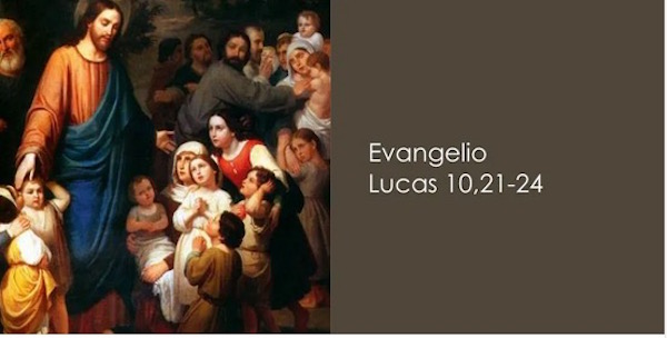 PASATIEMPOS RELIGIOSOS - PALABRAS CRUZADAS de Lucas 10  21-24