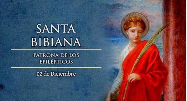SANTA BIBIANA mártir -Claves cifradas del 2 de diciembre
