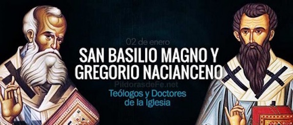 SANTOS SAN BASILIO EL GRANDE y GREGORIO NACIANCENO -Palabras cruzadas del 2 de enero
