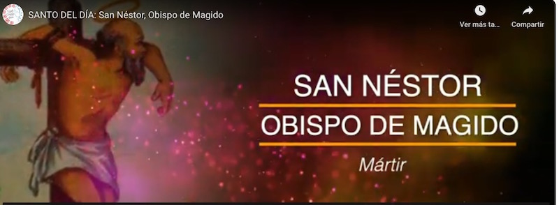 SAN NÉSTOR - Sopa de letras del 25 de febrero
