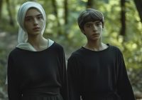 la santa y su hermano Benito