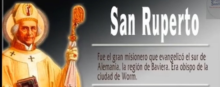 SAN RUPERTO Obispo de Salzfurgo - El caballo del 27 de marzo