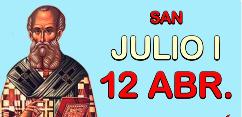SAN JULIO I papa - Sopa de letras - defensor de la doctrina Trinitaria