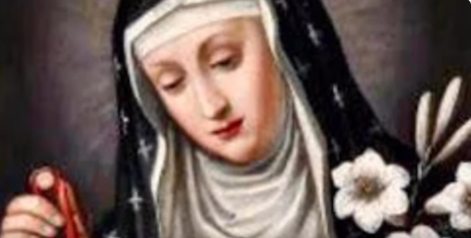 SANTA INÉS DE MONTEPUNCIANO - Ovejas perdidas - fundó el monasterio de Santa María Novella