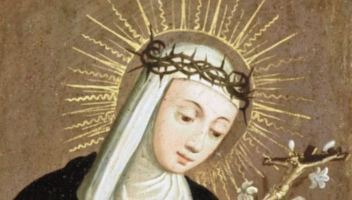 SANTA CATALINA DE SIENA - CLAVES CIFRADA tuvo injerencia en la política papal e italiana