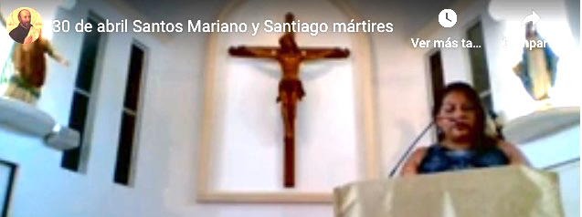 SANTOS MARIANO y JACOBO - Palabras cruzadas del 6 de mayo