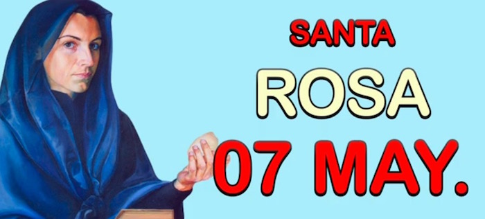 SANTA ROSA VERINI - Sopa de letras del 7 de mayo
