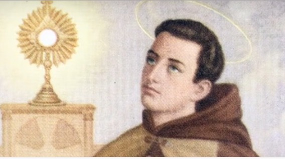 SAN PASCUAL BAYLÓN - SOPA DE LETRAS "Serafín de la Eucaristía"