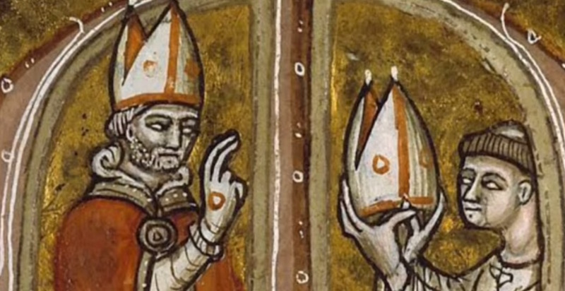 SAN AGUSTÍN DE CANTERBURY - EL CABALLO patrono de las Islas británicas junto a san patricio