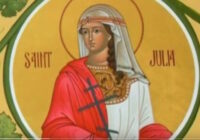 SANTA JULIA DE CARTAGO - SOPA DE LETRAS fue raptada en el puerto de Córcega