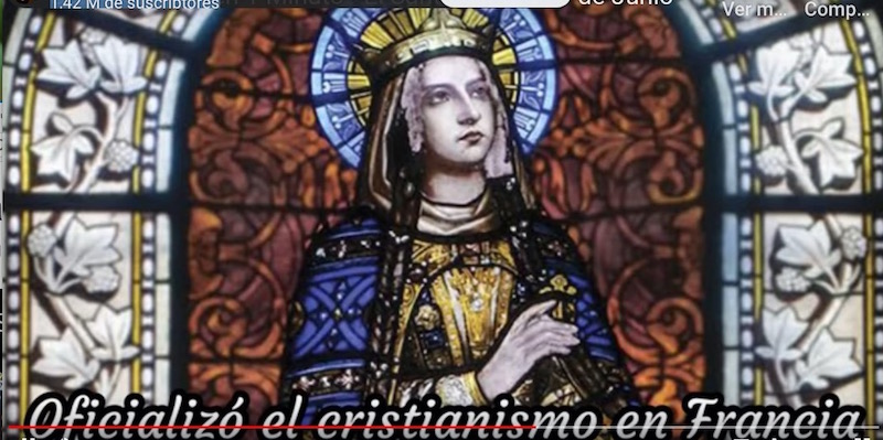SANTA CLOTILDE - OVEJAS PERDIDAS clodoveo le permitió bautizar a sus cinco hijos