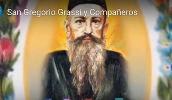 SANTOS GREGORIO GRASS Y COMPAÑEROS - SOPA DE LETRAS en 1900 asesinados en China