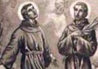 SANTOS JUAN JONES y JUAN WALL - El caballo Franciscanos del siglo XVI martirizados en Inglaterra