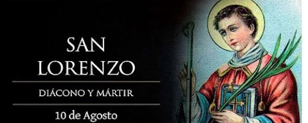SAN LORENZO patrono de bomberos y cocineros
