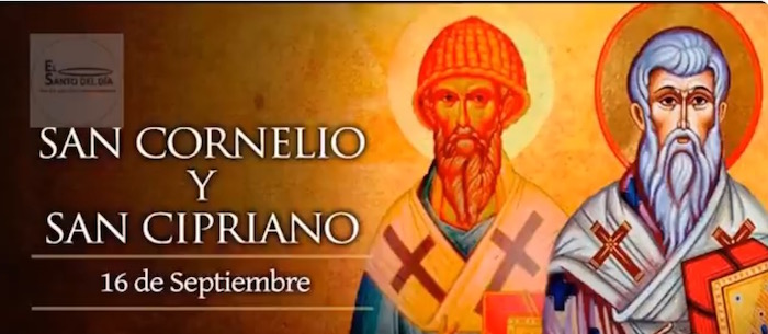 SANTOS CORNELIO Y CIPRIANO papas y mártires 253y 258