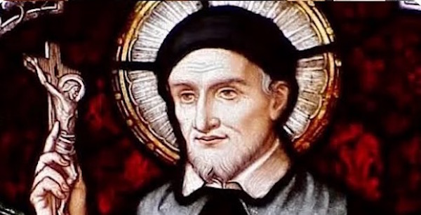 SAN VICENTE DE PAUL con un modo de ser áspero y duro