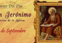 SAN JERÓNIMO tradujo la Biblia al latín