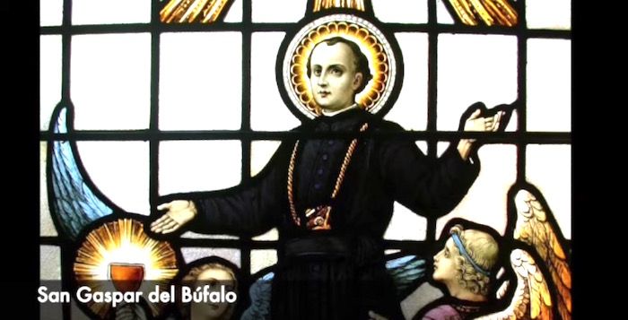 SAN GASPAR DEL BÚFALO fundador de los Misioneros de la Preciosa Sangre