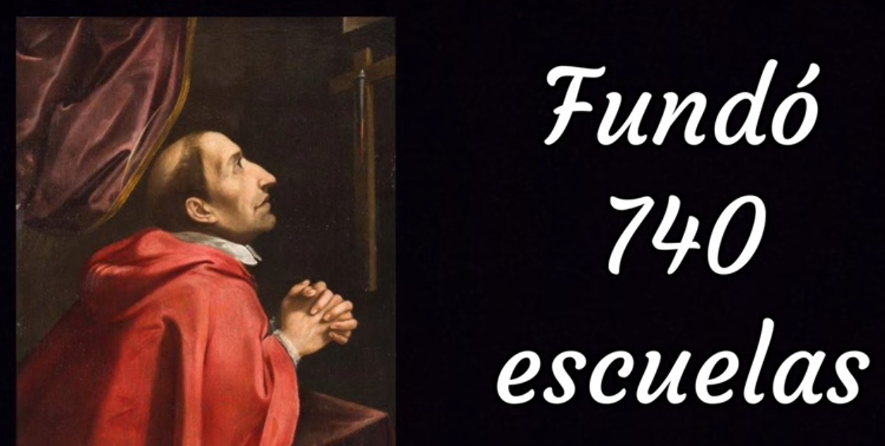SAN CARLOS BORROMEO fundador de escuelas