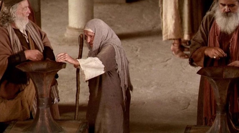 PASATIEMPOS RELIGIOSOS – SOPA DE LETRAS de la viuda pobre