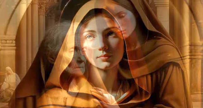 SANTA INÉS DE ASÍS hermana de Santa Clara