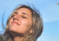 rostro en paz,sonriente