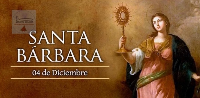 SANTA BÁRBARA patrona de los bomberos