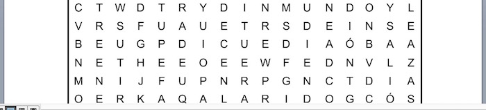 PASATIEMPOS RELIGIOSOS - SOPA DE LETRAS del espíritu inmundo y Jesús