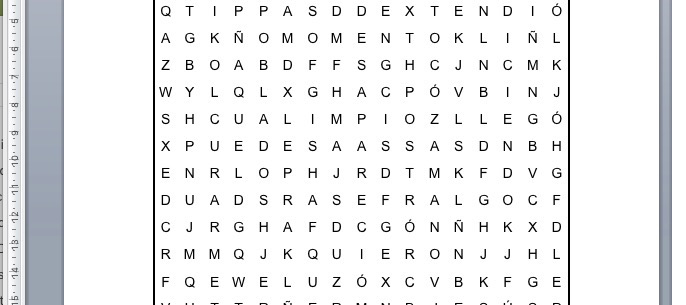 PASATIEMPOS RELIGIOSOS - SOPA DE LETRAS de Jesús y el leproso