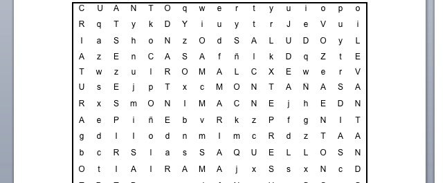 PASATIEMPOS RELIGIOSOS - SOPA DE LETRAS de la Visitación de María