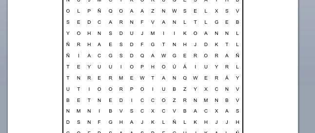 PASATIEMPOS RELIGIOSOS - SOPA DE LETRAS de otros vendrán de Oriente y Occidente