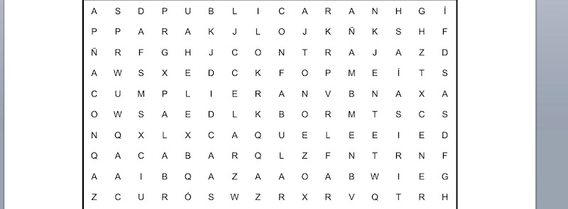 PASATIEMPOS RELIGIOSOS - SOPA DE LETRAS de Jesús compasivo