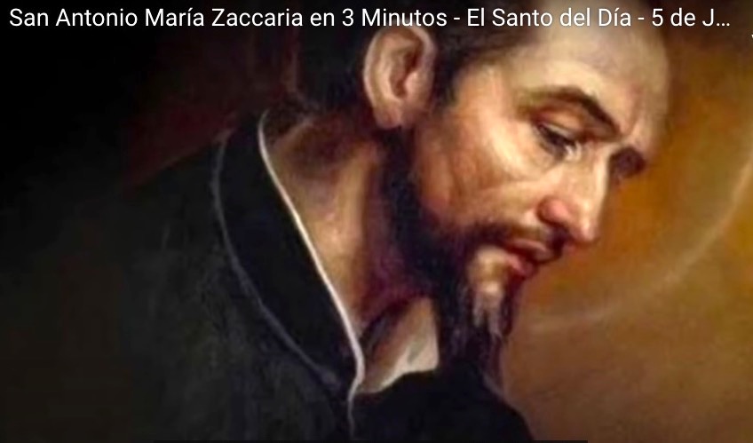 SAN JOSÉ ANTONIO MARÍA ZACARÍA