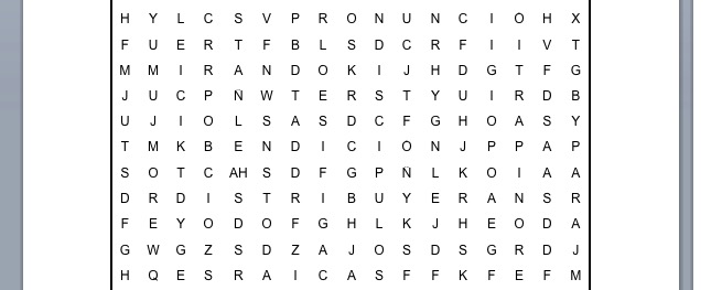 PASATIEMPOS RELIGIOSOS - SOPA DE LETRAS de los panes y los peces