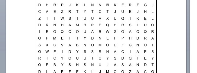 PASATIEMPOS RELIGIOSOS  - SOPA DE LETRAS de los bienaventurados