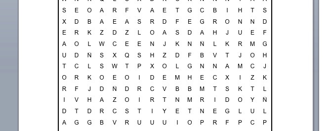 PASATIEMPOS RELIGIOSOS – SOPA DE LETRAS del espíritu inmundo