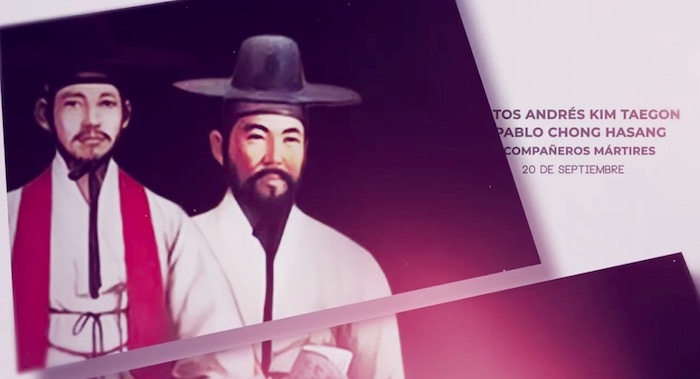 SS. ANDREA KIM TAEGO Y PABLO CHÔNG y COMPAÑEROS
