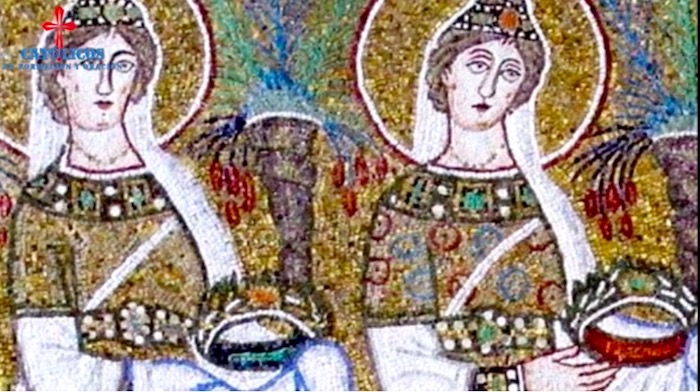 SANTAS FLORA Y MARÍA