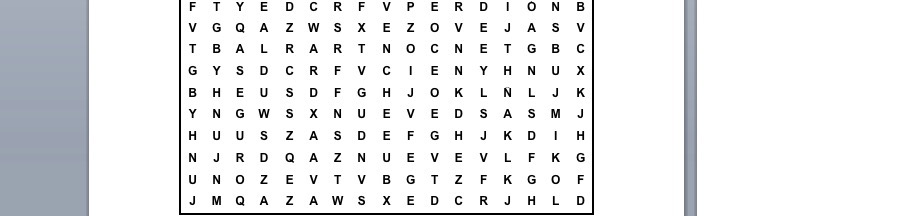 PASATIEMPOS RELIGIOSOS - SOPA DE LETRAS FÁCIL del descanso de las almas