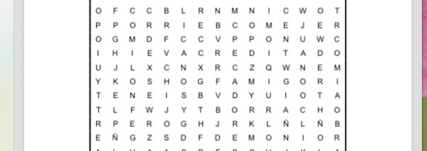 PASATIEMPOS RELIGIOSOS - SOPA DE LETRAS FÁCIL de la sabiduría