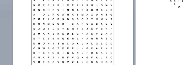 PASATIEMPOS RELIGIOSOS - SOPA DE LETRAS de los que lo recibieron