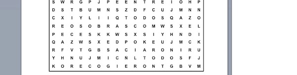 PASATIEMPOS RELIGIOSOS - SOPA DE LETRAS FÁCIL de los panes y los peces