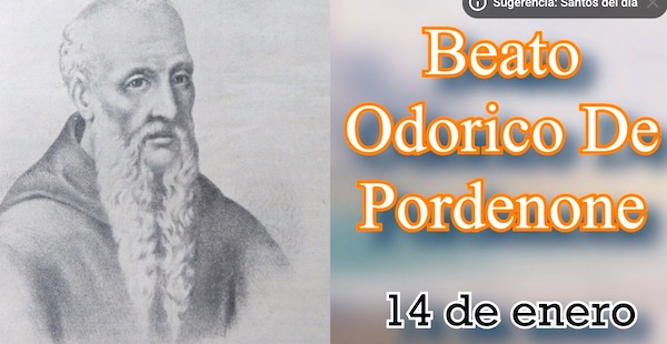PASATIEMPOS RELIGIOSOS - SALTO DE CABALLO del beato Onorico de Pordenone