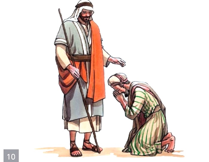 PASATIEMPOS RELIGIOSOS - CLAVE CIFRADA de la curación del ciego