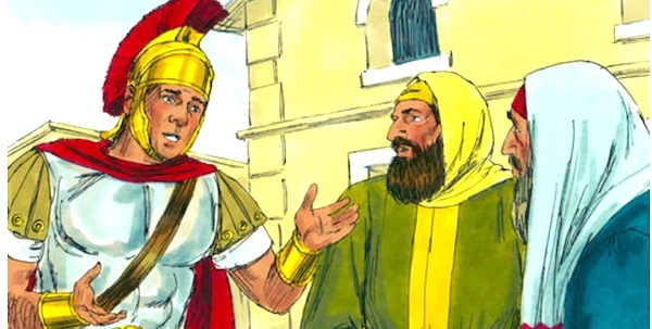 PASATIEMPOS RELIGIOSOS - SOPA DE LETRAS FÁCIL del centurión