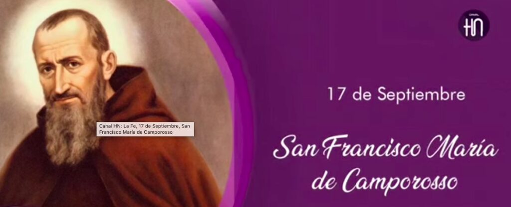 SAN FRANCISCO MARÍA DE CAMPORROSO